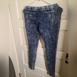 Women's Xhilaration Acid Wash Skinny Jeans Size M